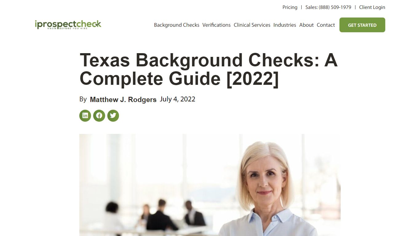 Texas Background Checks: A Complete Guide [2022] - iprospectcheck